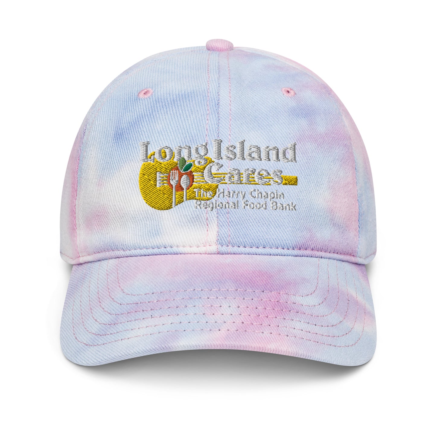White Logo Tie dye hat