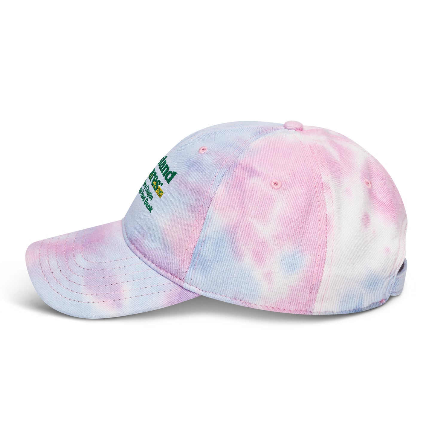 Green Logo Tie dye hat