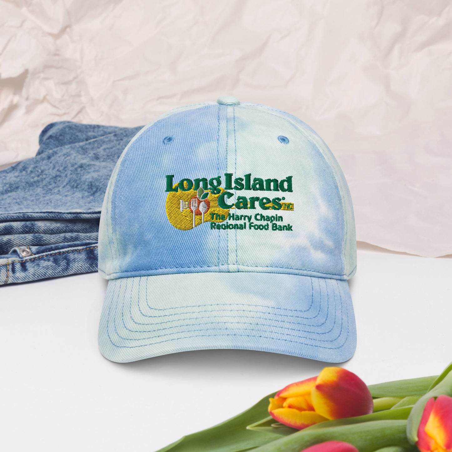 Green Logo Tie dye hat