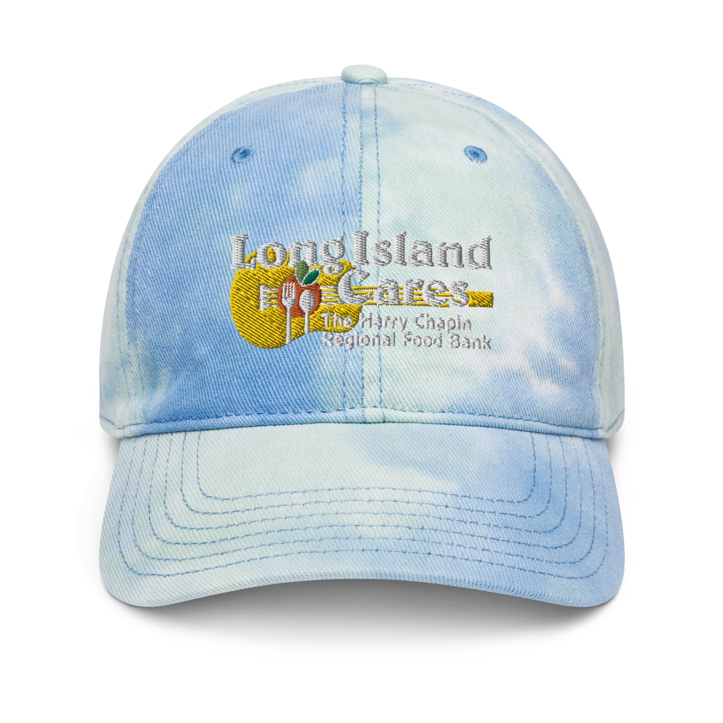 White Logo Tie dye hat