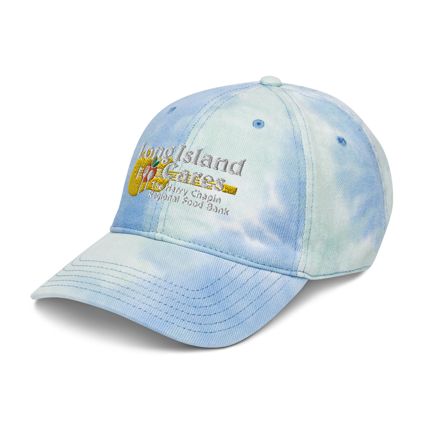 White Logo Tie dye hat