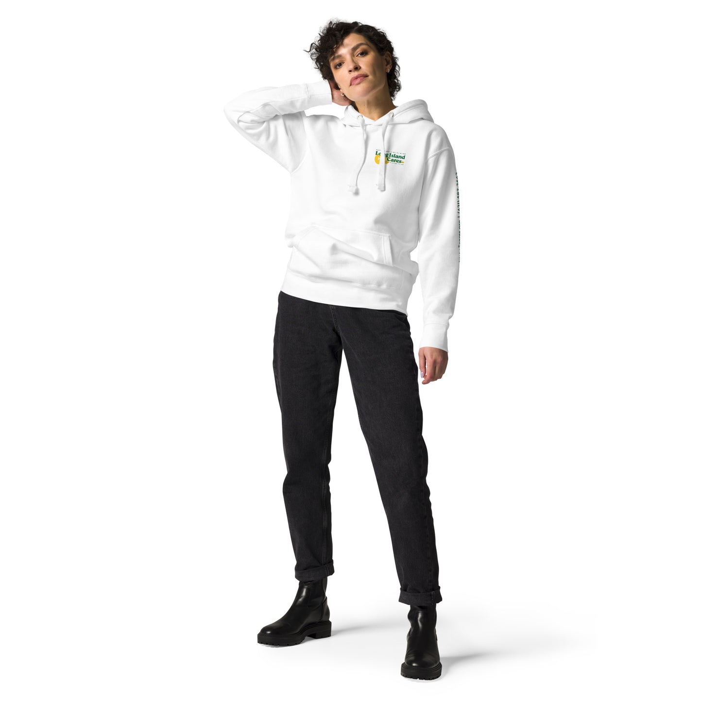 The unisex Basic Logo Hoodie
