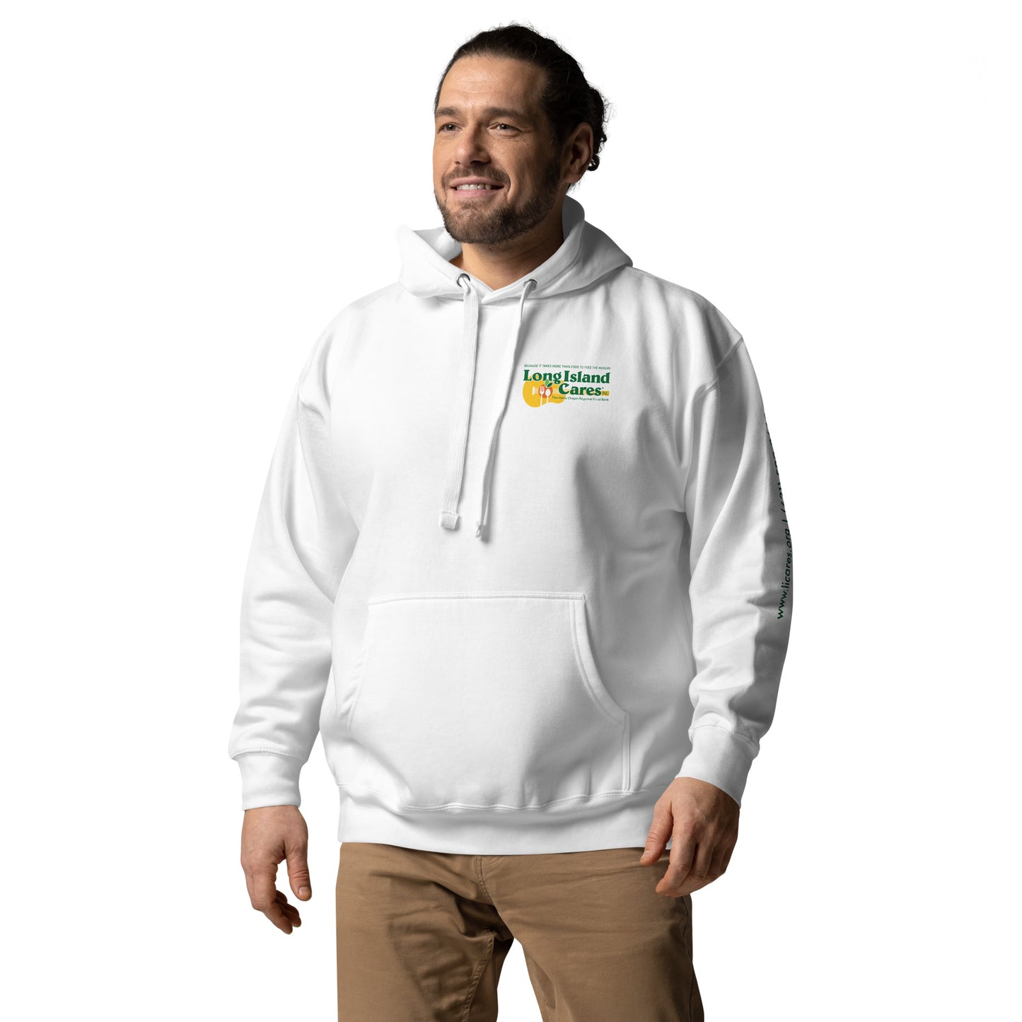 The unisex Basic Logo Hoodie