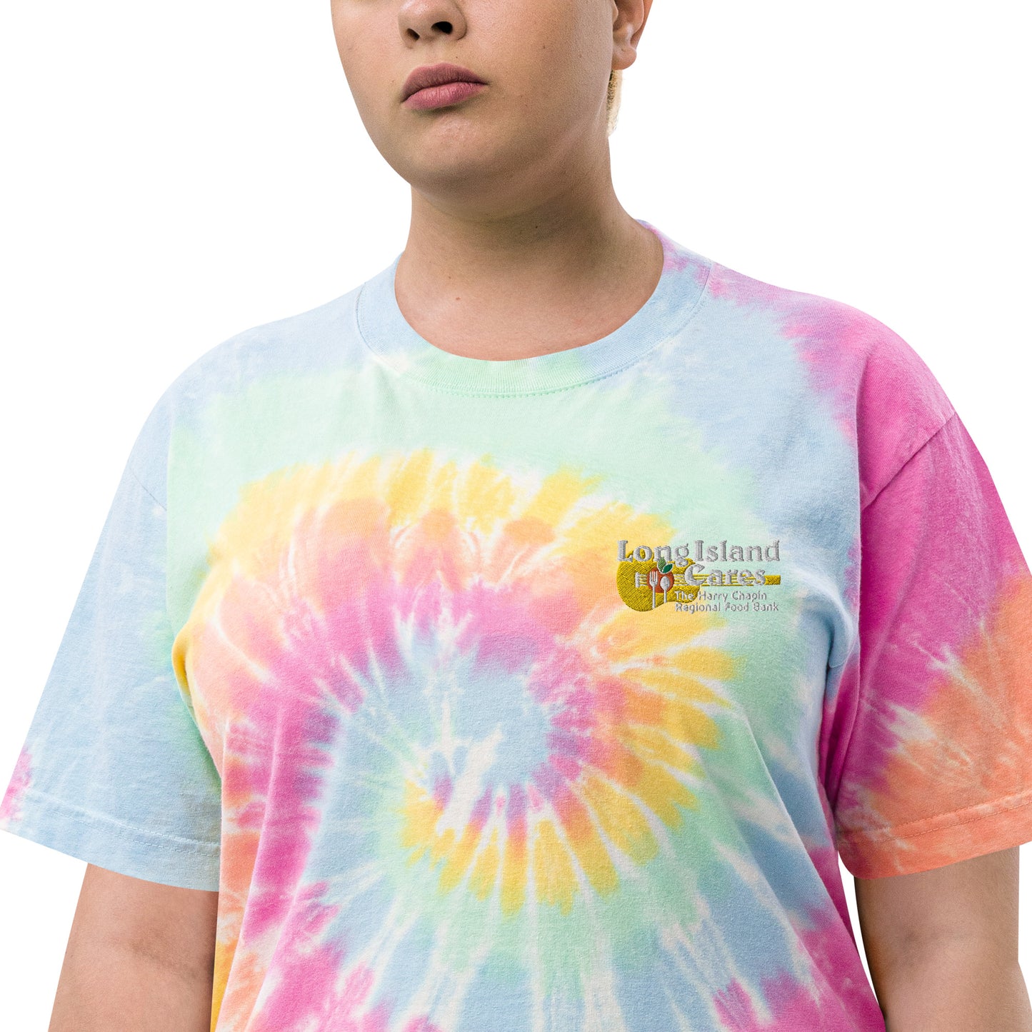 Oversized tie-dye t-shirt